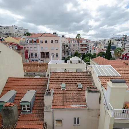 Appartamento Avenida Roof Lisbona